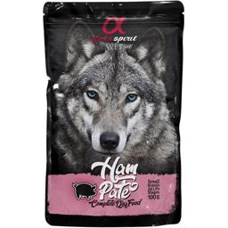 Alpha Spirit påse skinka paté Läcker våtmat med skinka